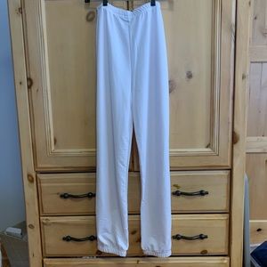 White Pretty Little Thing Joggers